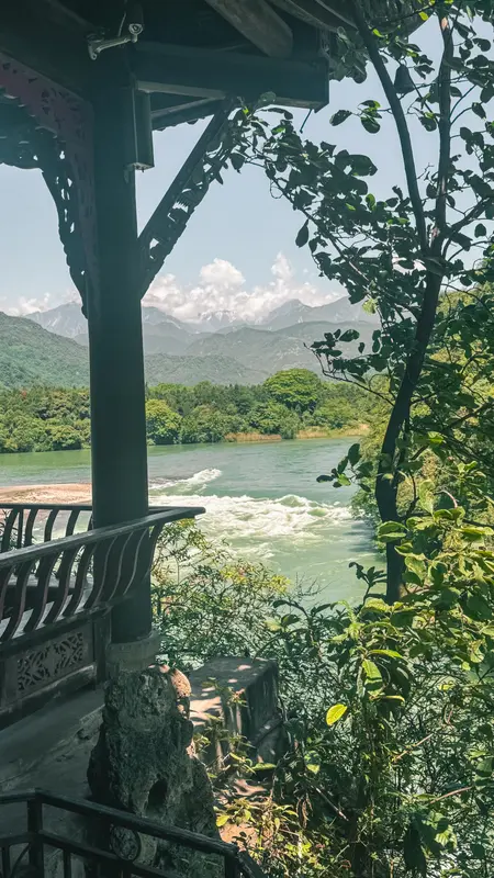 River from the Pavilion