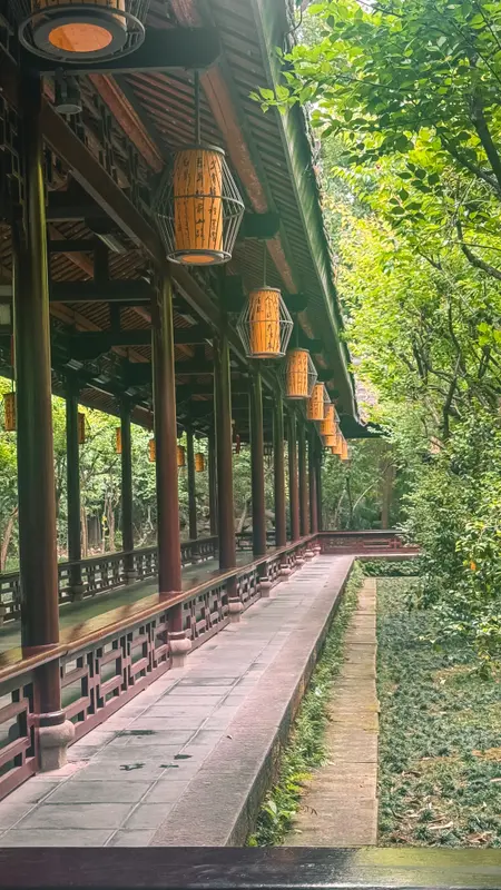 Lanterns Along the Walk
