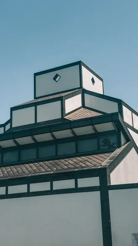 Suzhou Museum, Roof