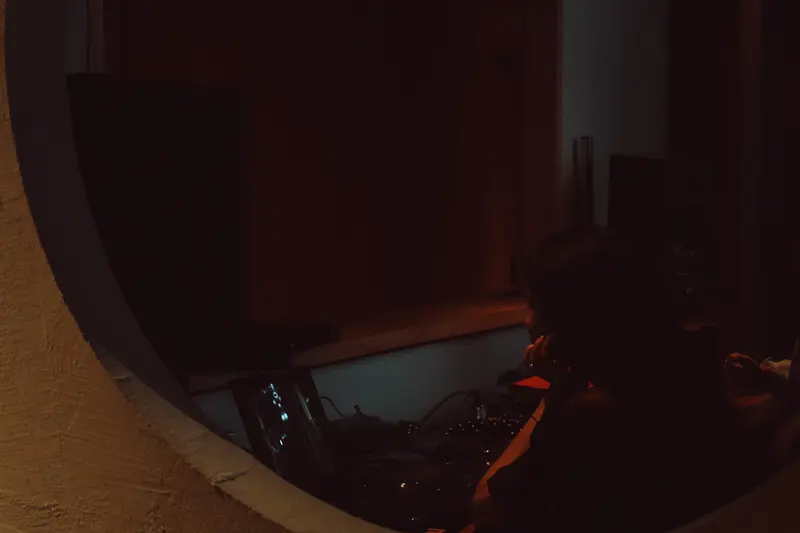 Behind the Arch